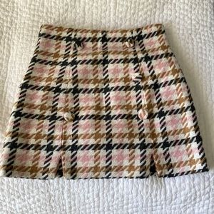 Forever 21 patterned skirt